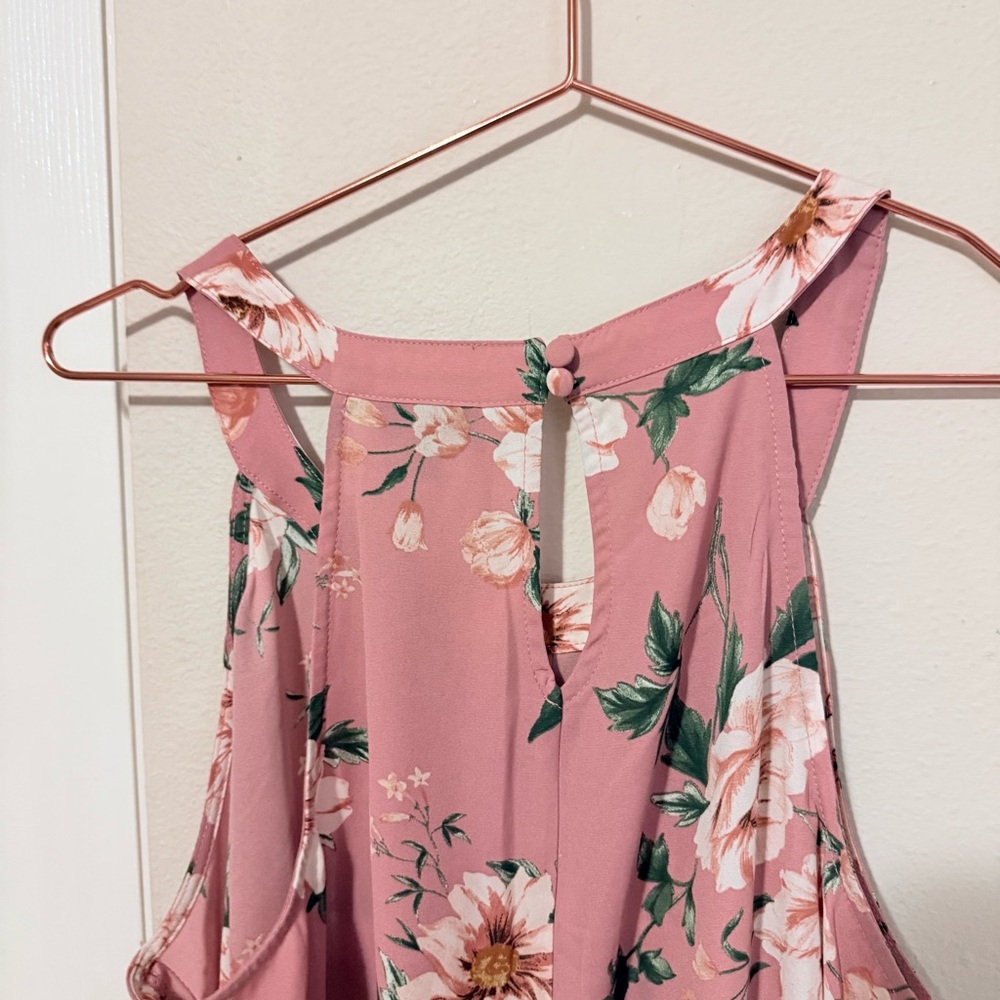🌸 Torrid Blush Pink Floral Blouse – Romantic & Flowy 🌸 - Picture 4 of 6